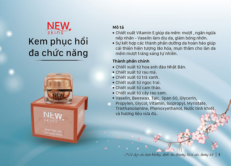 KEM PHỤC HỒI ĐA CHỨC NĂNG NEWSKINS - http://newskins.com.vn/