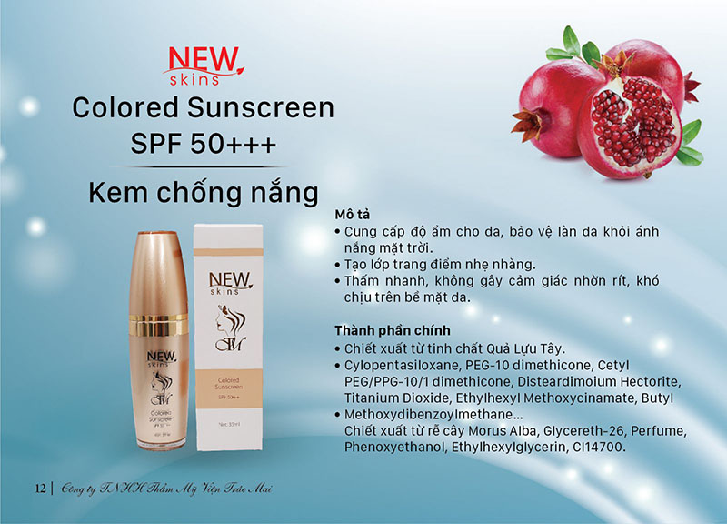 NEWSKINS KEM CHỐNG NẮNG - http://newskins.com.vn/