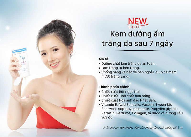 NEWSKINS KEM DƯỠNG ẨM TRẮNG DA - http://newskins.com.vn/