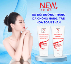 BỘ ĐÔI DƯỠNG TRẮNG DA, CHỐNG NẮNG, TRẺ HOÁ TOÀN THÂN