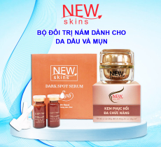 BỘ ĐÔI TRỊ NÁM DÀNH CHO DA DẦU VÀ MỤN