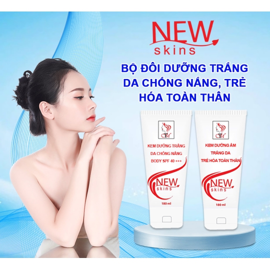 BỘ ĐÔI DƯỠNG TRẮNG DA, CHỐNG NẮNG, TRẺ HOÁ TOÀN THÂN