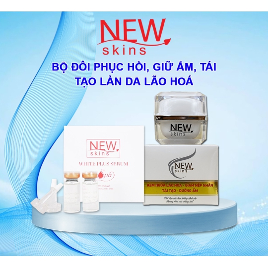 BỘ ĐÔI PHỤC HỒI, GIỮ ẨM, TÁI TẠO LÀN DA LÃO HOÁ