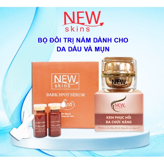 BỘ ĐÔI TRỊ NÁM DÀNH CHO DA DẦU VÀ MỤN